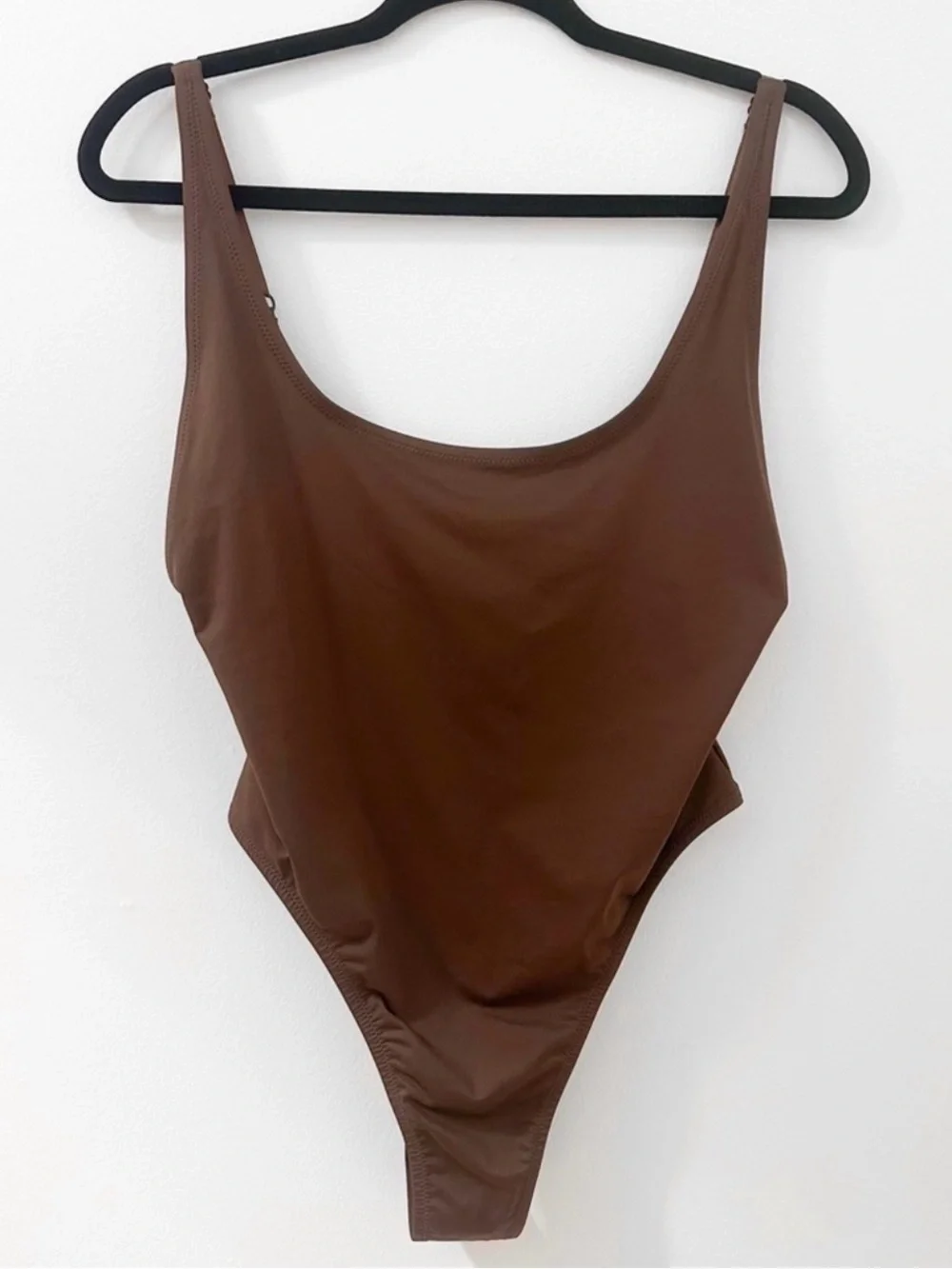 SKIMS Women's One-Piece Swimsuit in Dark Brown